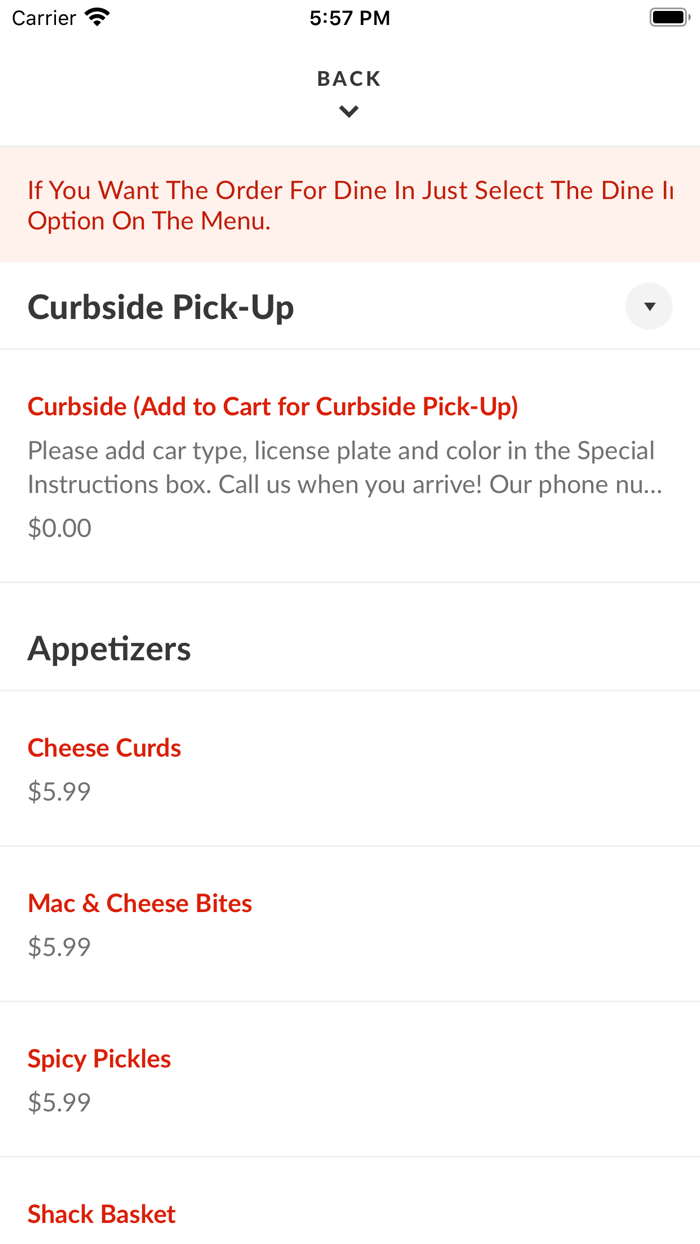 The Chicken Shack Parker