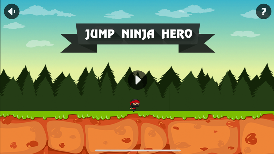 #1. Jump Ninja Hero ⁂ (iOS) 由: Mohammad Masri