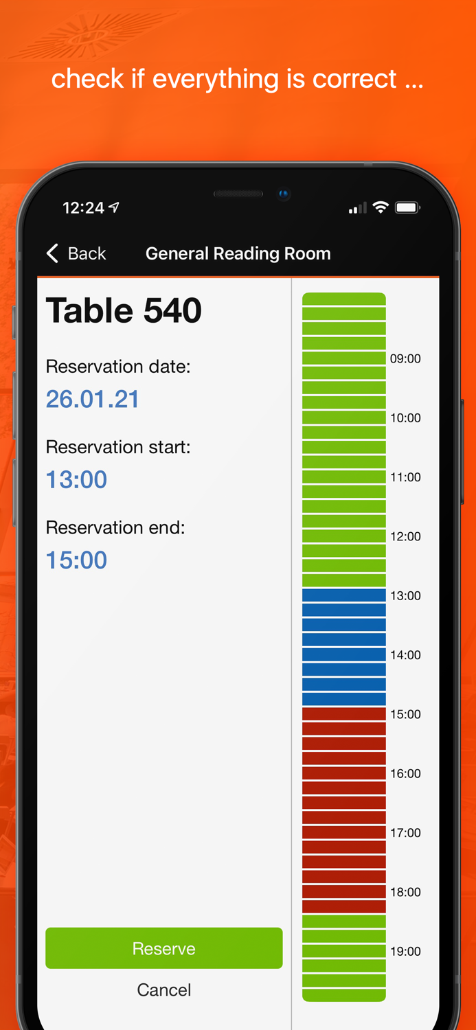 BSB Reading Room Reservation