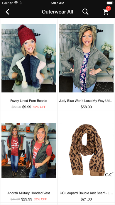 a boutique by Rachel Clark Screenshot