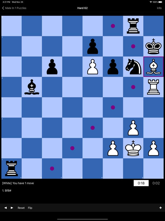 Mate in 1 Chess Puzzles on the App Store