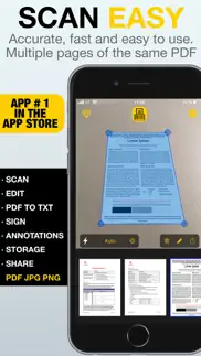 scan easy - pdf scanner app iphone screenshot 1