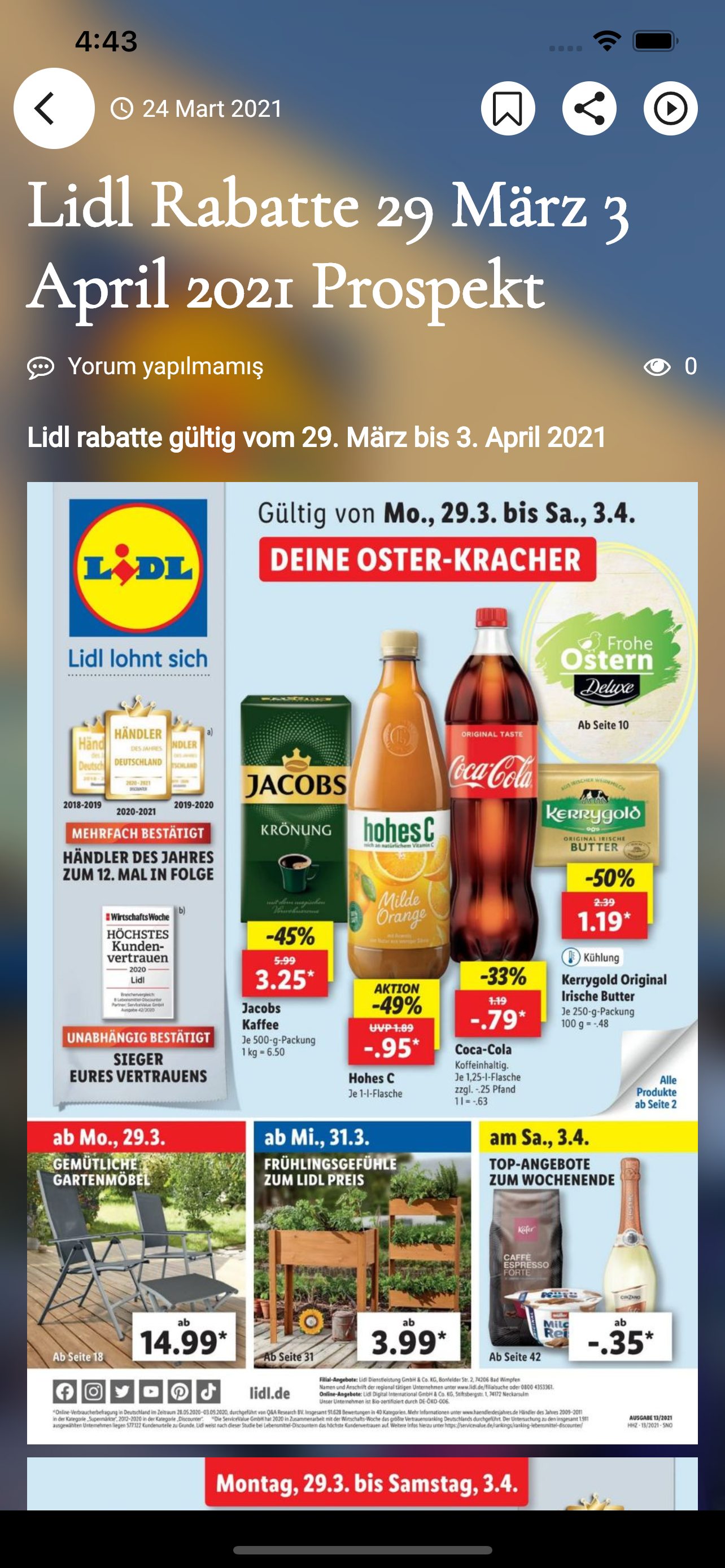 Aktuelle Prospekt & Rabatte