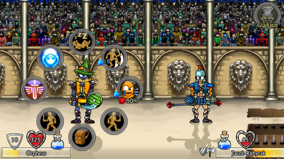 #1. Swords and Sandals 2 Redux (iOS) 由: eGames.com LLC
