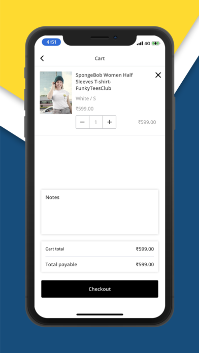 FunkyTeesClub - Shopping App Screenshot