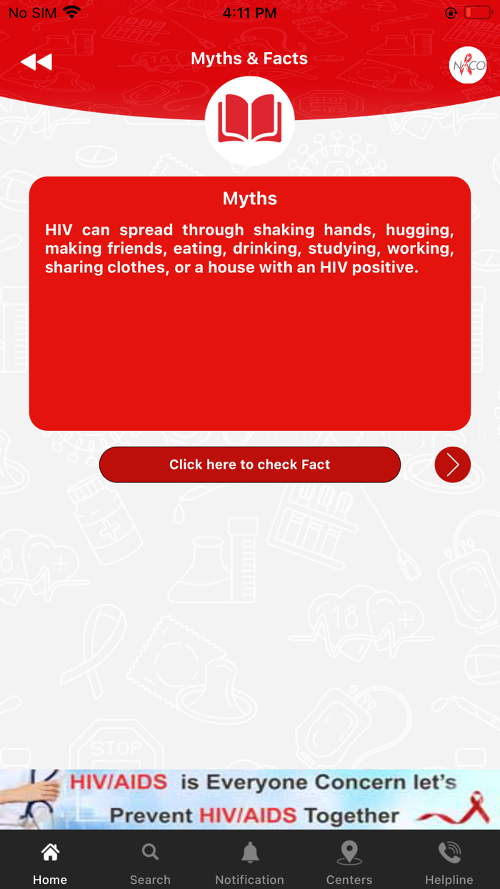 NACO AIDS APP