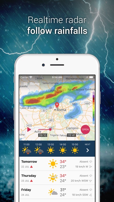 3B Meteo - Weather Forecasts Screenshot