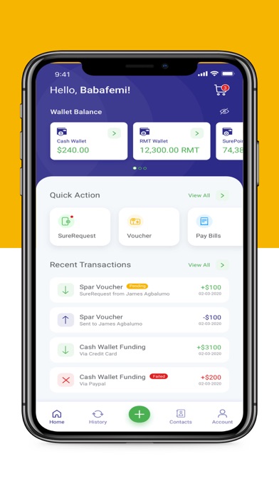 SureRemit Screenshot