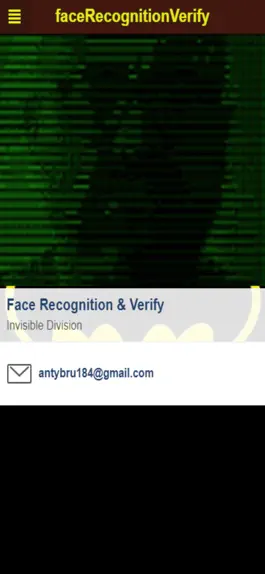 Game screenshot faceRecognitionVerify mod apk