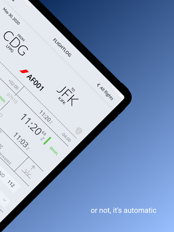 Screenshot #5 pour FlightLog App