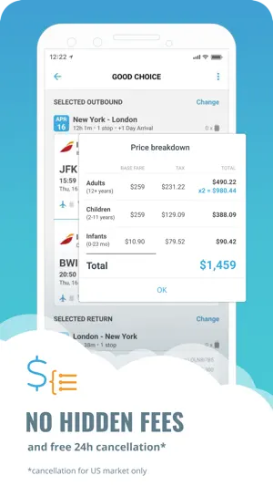 Fareboom Discount Flights screenshot 3