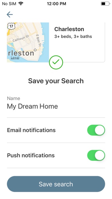 Wild Dunes Real Estate Screenshot