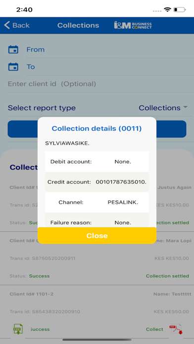 Screenshot #1 pour I&M Bank Business Connect