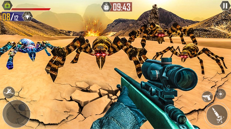 Spider Assasin Sniper Shooting screenshot-3