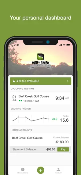 Game screenshot Bluff Creek Golf Club mod apk
