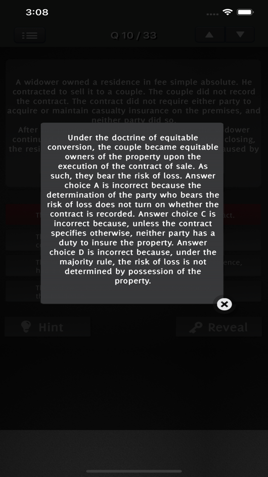 #4. MBE Exam Practice Questions (iOS) 由: Adnan Sheikh