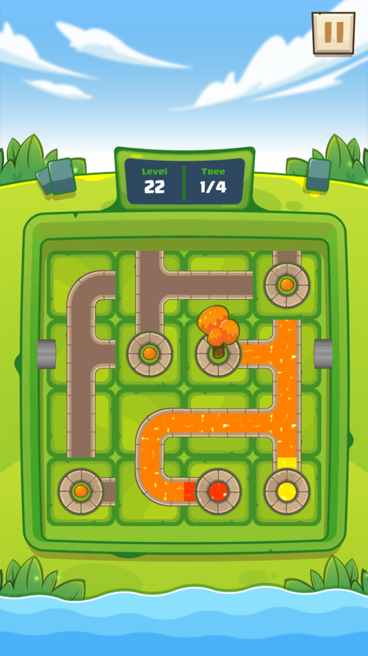 #5. Water Connect - Trees Puzzle (iOS) 来自: Onetap Co.,Ltd