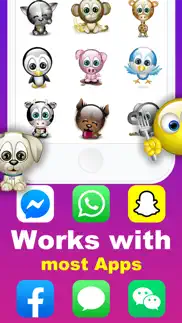 animated emoji 3d sticker gif iphone screenshot 4