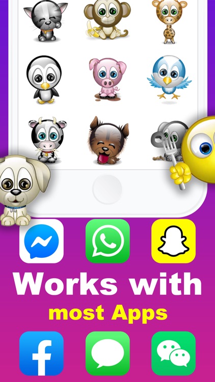 Animated Emoji 3D Sticker GIF screenshot-3