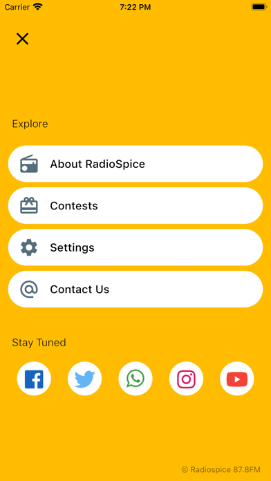 RadioSpice Perth Screenshot