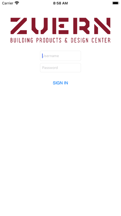 Zuern Building Products Screenshot