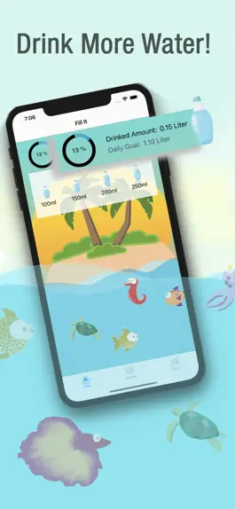 Game screenshot Fill It - Daily Water Reminder mod apk