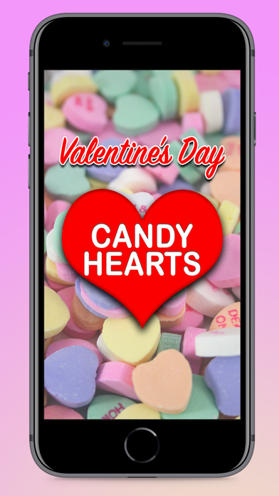 Screenshot #2 pour Candy Hearts Fun Stickers