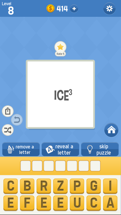 Screenshot #1 pour Challenging Games: Word Puzzle