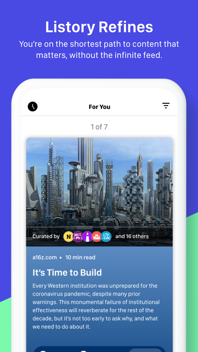 Listory The Content Refinery