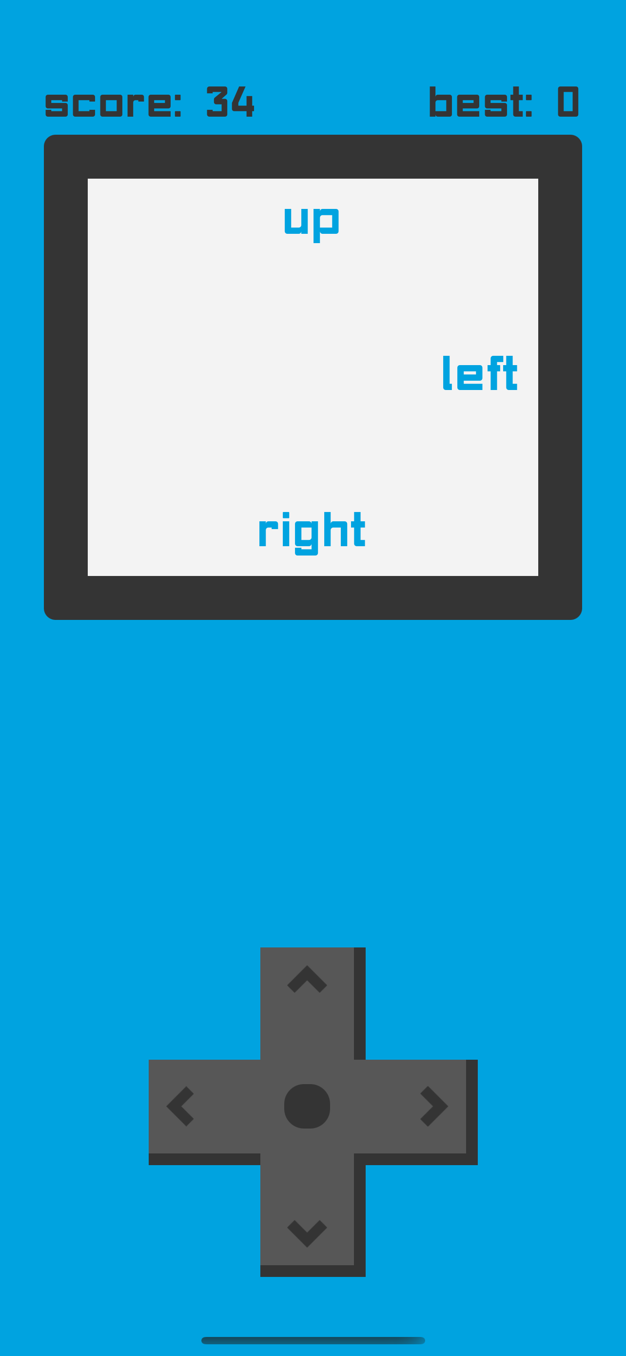DPad Dash