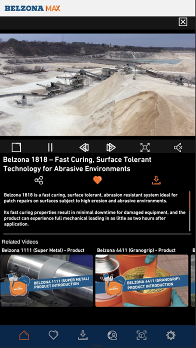 Belzona MAX Screenshot