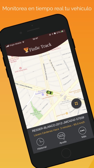 FinBe Track (Bepensa) Screenshot