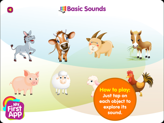 Basic Sounds - for toddlers iPad app afbeelding 3