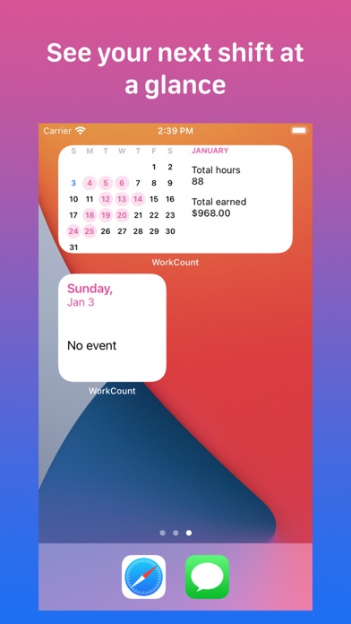 WorkCount - Shift Calendar screenshot 4