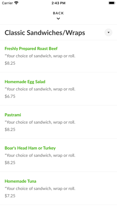Gourmet Quad Cafe Screenshot