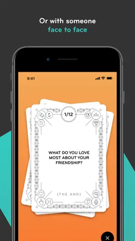 Game screenshot The And Relationship Card Game apk