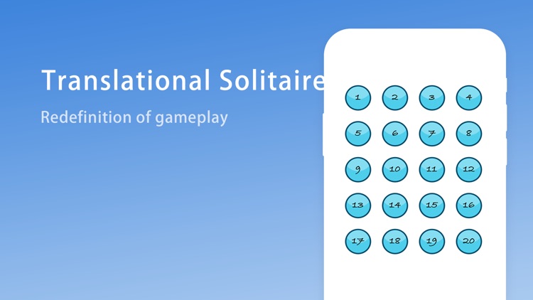 Translational Solitaire