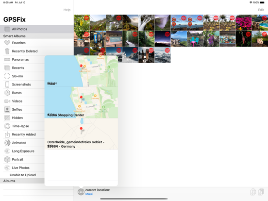 Screenshot #6 pour GPSFix für Fotos