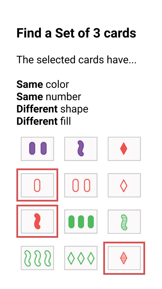 #1. Find Sets (iOS) Podle: IDEALTECH