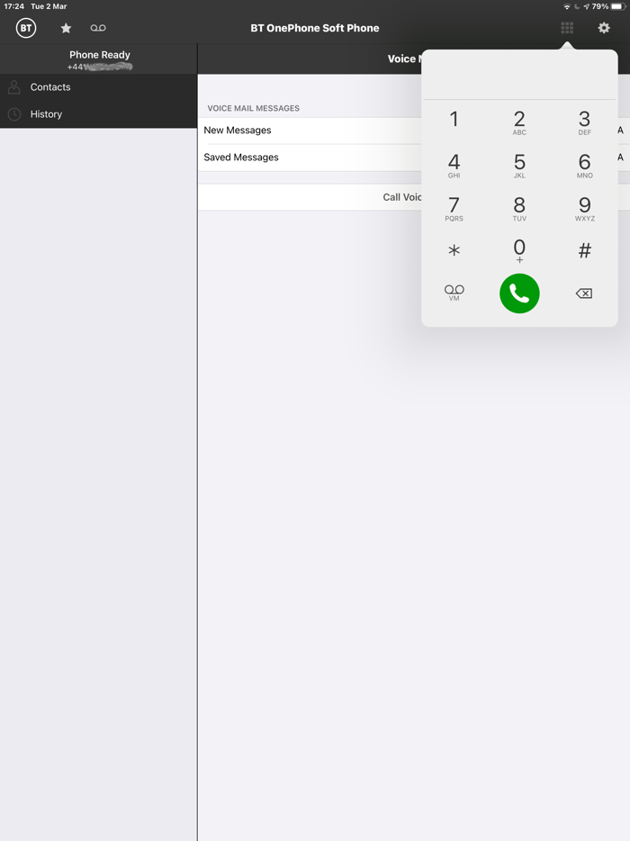 BT OnePhone SoftPhone