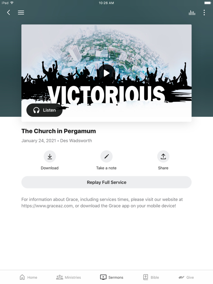 Grace Community Church - AZ