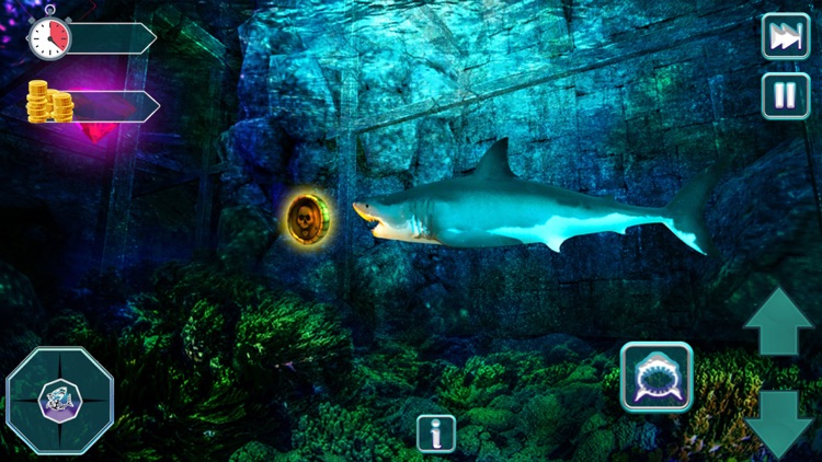 My Hungry Survival Shark Game screenshot-3