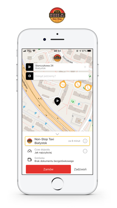 Non Stop Taxi Białystok Screenshot