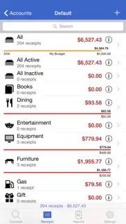 receipts - expense tracker iphone screenshot 2