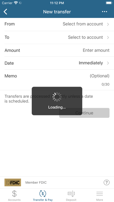 Coffee County Bank Screenshot