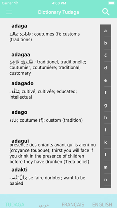 Screenshot #1 pour Mêde tûgi tudagaa