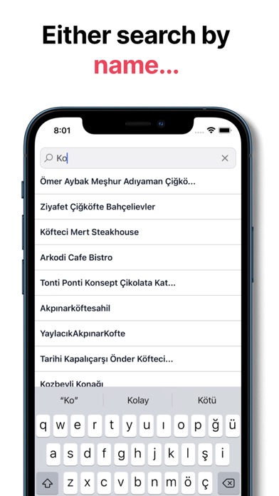 Dijital Menü Screenshot