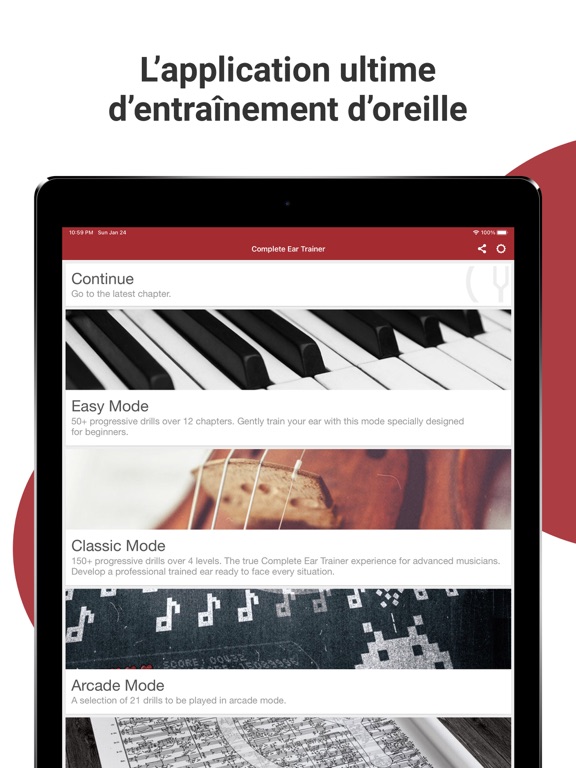 Screenshot #4 pour Complete Ear Trainer