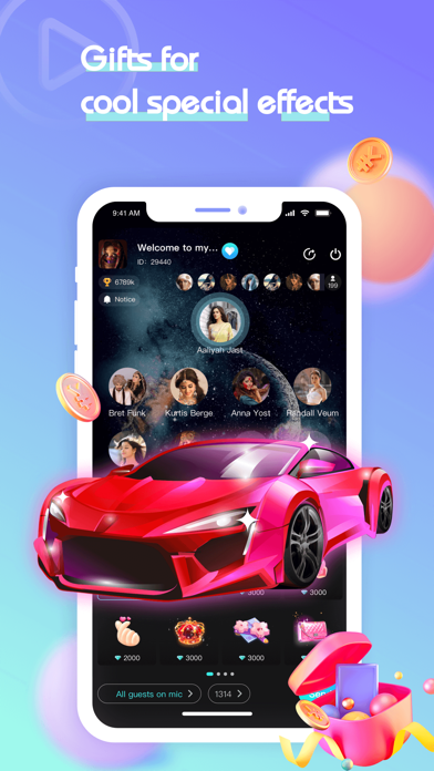 Muza - Arabic Voice Chat Rooms Screenshot
