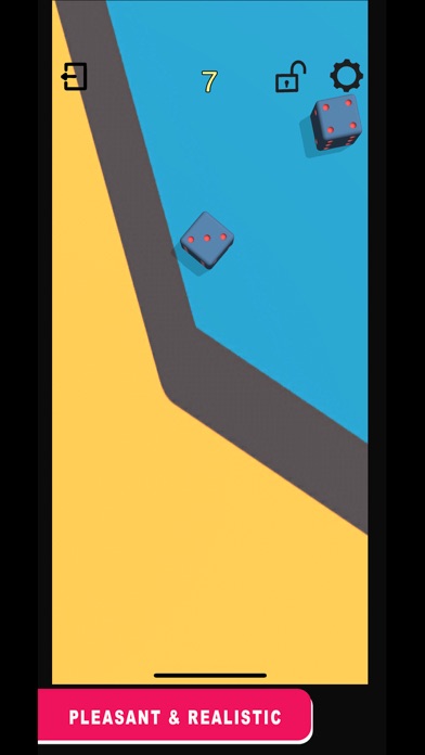 Screenshot #1 pour Game Dice 3D